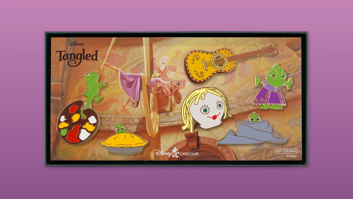 素晴らしい価格 ディズニー・カードクラブ 『塔の上のラプンツェル オリジナル ピンズ・ピンバッジ・缶バッジ