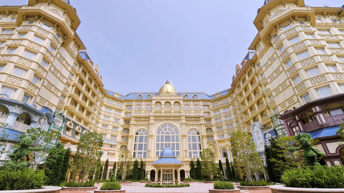 ディズニーランドホテル　宿泊者限定 東京ディズニーランドホテル、宿泊者限定のオリジナル磁器プレート