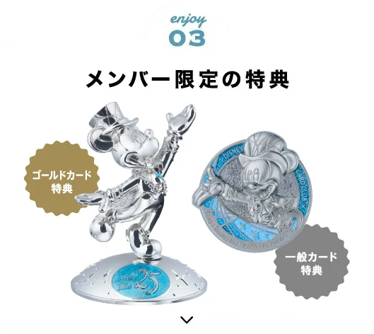 メンバー限定の特典