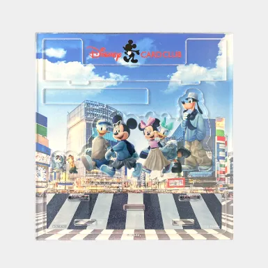 ディズニー・カードクラブ　オリジナル　ディズニー★JCBカード オリジナルアクリルスタンド 「ミッキー＆フレンズ In Real Life」