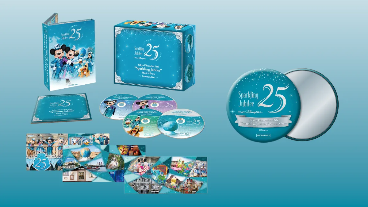 CD＞東京ディズニーシー25周年”スパークリング・ジュビリー