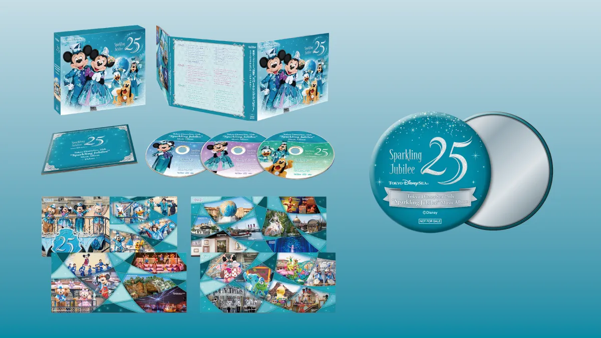 CD＞東京ディズニーシー25周年”スパークリング・ジュビリー